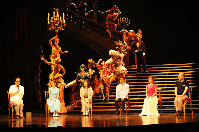 『オペラ座の怪人』静岡公演にて、第１回「オフステージトーク」が開催されました